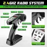 Hosim VENUM Mini 1:8 RC Cars for Adults Fast 80+KMH, Remote Control Truck 4X4 All Terrains Waterproof 2.4GHZ Off Road Hobby Grade Large High Speed RC Monster Truck with 3S Battery