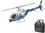 FLYCOLOR C138 RC Helicopter 2.4G 6CH 6-Axis Gyro Altitude Hold 1/33 Remote Control Plane Ready to Fly RTF(Blue-White)