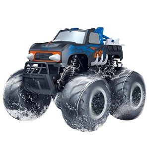 Threeking 1:16 Waterproof Monster Truck Pickup Toys RC Cars Remote Control Car Truck Toys 4WD All Terrain Off-Road Car Toy Gifts Presents 6 7 8 9 10 11 12 Year Old Kids Boys Girls Toys