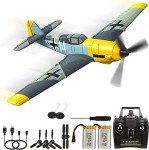 RC Airplanes Remote Control Glider Fighter Hobby 2.4G 4 Channel RC Plane Drones Foam Aircraft Toys for Boy Kids Children Gift BF109