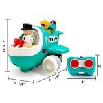 iPlay, iLearn Baby Airplane Toys, Cool Remote Control Plane Toy for Toddlers 2-3, Infant Music RC Helicopter W/Light Sound, Easy Fun Birthday Gift for 18 24 Month 2 3 4 Year Old Boy Girl Kids Children