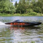 Pro Boat RC Blackjack 42" 8S Brushless Catamaran RTR Battery and Charger Not Included Black/Orange PRB08043T1