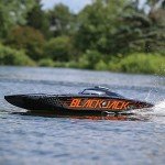 Pro Boat RC Blackjack 42" 8S Brushless Catamaran RTR Battery and Charger Not Included Black/Orange PRB08043T1