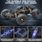 X-TMAGA 1:14 Scale All Terrain RC Cars for Adults & Boys (14323), Max Fast 40+ KPH, 4WD Off-Road RC Truck for Snow & Sand & Mud, 4X4 Waterproof Remote Control Car with 2 Rechargeable Batteries