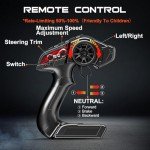 X-TMAGA 1:14 Scale All Terrain RC Cars for Adults & Boys (14323), Max Fast 40+ KPH, 4WD Off-Road RC Truck for Snow & Sand & Mud, 4X4 Waterproof Remote Control Car with 2 Rechargeable Batteries