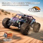 Womaqu RC Cars for Adults & Boys, 1:14 Desert 4WD Off-Road RC Truck High Speed 40 km/h, 4x4 Remote Control Car with 2 Rechargeable 1300mAh Batteries and 2 Sets of Tires