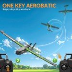 ANTSIR RC Plane 4 Channel Ranger 600 Remote Control Airplane Toys, 2.4GHz Easy to Fly RTF RC Glider Aeroplane with 6 Axis Gyro 2 Batteries for Adults Kids Beginners Boys