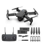 THOAML 2025 Foldable Drone with 4K Dual Camera for Adults, RC Quadcopter WiFi FPV Live Video, Altitude Hold, Headless Mode E88