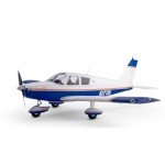 E-flite RC Airplane Cherokee 1.3M Blue BNF Basic AS3X and Safe Select EFL05450