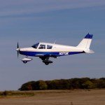 E-flite RC Airplane Cherokee 1.3M Blue BNF Basic AS3X and Safe Select EFL05450