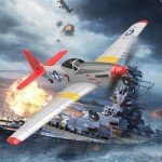 Top Race Remote Control Airplane, RC Plane 4 Channel Ready to Fly RC Planes for Adults, Advanced RC Foam Plane, Remote Control War Cessna P51 Mustang Upgraded with Propeller Saver (14 * 15 inch)