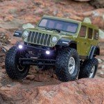 Axial RC Truck SCX24 2019 Jeep Wrangler JLU CRC, Green: 1/24 4WD RTR (Battery and Charger Included), AXI00002V3T4