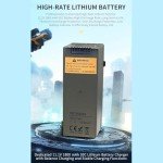 Aetheria RC Helicopter F11-S AH64 Airplane, 2.4G 6CH Remote Control Aircraft with Dual-Axis Co-Drive Flybarless 6G/3D Stunt YU Xiang Helicopter for Adults - 1:32 Scale (RTF GPS Smart Version)