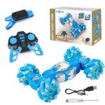 BEMITON Boys Aged 6-12 Birthday Gift Ideas- Gesture Sensing RC Stunt Car Toy for Kids, Hand-Controlled 2.4Ghz Remote Control Twist Cars, 4WD All-Terrain Off-Road Vehicle