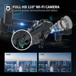 Helicopter Remote Control, LM19 Ospery Military RC Helicopter with Live Camera for Military Fans, Flying and Land Gliding Mode, One Key take Off/Landing, Remote Control Helicopter for Boys 12-15