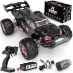 Hosim Mini 1:8 Rc Truck for Adults, Vortan Brushless Rc Truck Gas Powered Rc Cars for Adults Fast Rc Car 50MPH, All Terrain Remote Control Car for Adults Hobby Rc Car Monster Truck 4WD with 3S Battery