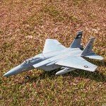 Fms Rc Jets Rc Planes for Adults 64mm F-15 Eagle V2 Ducted Fan EDF Sport Jet 4 Channel Rc Fighter Jet Remote Control Airplane PNP (No Radio, Battery,Charger)