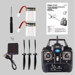 Park10 Toys New F949 3Ch RC Airplane Fixed Wing Plane Outdoor Toys with 2.4G Transmitter, Extra Battery and Propeller
