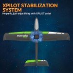 VOLANTEXRC New Version RC Plane,Remote Control Airplane for Adults,4-Channel RC Plane with Durable Foam Construction,3 Flight Modes,One-Key Stunts,Comprehensive Accessories Kit,23.6*18.1 inches,RTF