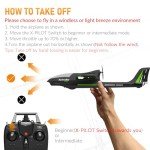 VOLANTEXRC New Version RC Plane,Remote Control Airplane for Adults,4-Channel RC Plane with Durable Foam Construction,3 Flight Modes,One-Key Stunts,Comprehensive Accessories Kit,23.6*18.1 inches,RTF