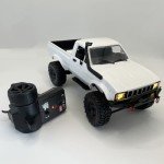 WPL C24-1 RC Rock Crawler 4x4 RC Truck Off Road 1/16 RC Crawler, Remote Control Truck Pickup RTR All Terrain 2.4 GHz with Proportional Throttle Steering Independent Suspension for Adults