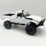 WPL C24-1 RC Rock Crawler 4x4 RC Truck Off Road 1/16 RC Crawler, Remote Control Truck Pickup RTR All Terrain 2.4 GHz with Proportional Throttle Steering Independent Suspension for Adults