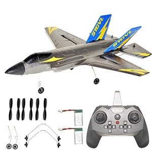 OTXKOO RC Plane Remote Comtrol Airplane Remote Control Airplane,2.4Ghz 4 Channels RC Plane, Remote Control Airplane Ready to Fly, RC F35 Jet for Advanced Adult Player