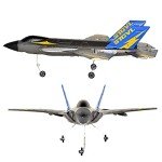 OTXKOO RC Plane Remote Comtrol Airplane Remote Control Airplane,2.4Ghz 4 Channels RC Plane, Remote Control Airplane Ready to Fly, RC F35 Jet for Advanced Adult Player