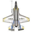 OTXKOO RC Plane Remote Comtrol Airplane Remote Control Airplane,2.4Ghz 4 Channels RC Plane, Remote Control Airplane Ready to Fly, RC F35 Jet for Advanced Adult Player
