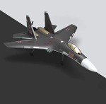 OTXKOO RC Plane Remote Control Airplane RTF 4CH Tail Motor 3D / 6D Stunt Function SU35 Jet Aircraft with Hobby Model 2 Left Hand Throttle