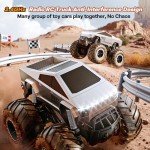 Remote Control Car Off-Road Pick-up Truck, 4WD Waterproof Cybertruck Toy RC Cars for All Terrain, 1:16 Scale Hobby Monster Truck Toys 2.4GHz Vehicles Kids Gifts for Boys/Girls Age 6 7 8 9 10-12+