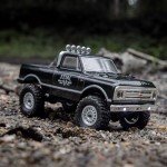 Axial RC Truck 1/24 SCX24 1967 Chevrolet C10 4WD Truck RTR (Comes with Everything Needed to Run), Black, AXI00001V2T4