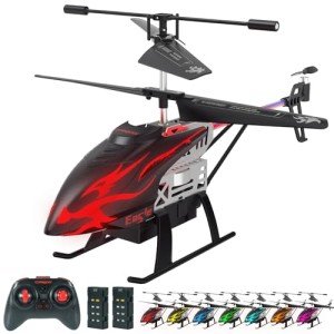 CYLION Remote Control Helicopter for Kids with 30-Minute Flight Time, LED Light Effects, Altitude Hold, One-Key Takeoff/Landing, for Boys and Girls Ages 6+, Perfect Christmas and Birthday Gifts