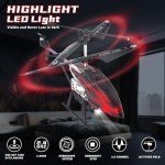 CYLION Remote Control Helicopter for Kids with 30-Minute Flight Time, LED Light Effects, Altitude Hold, One-Key Takeoff/Landing, for Boys and Girls Ages 6+, Perfect Christmas and Birthday Gifts