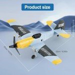 OMNANGO RC Plane Toy Drones 3 Channel BF-109 Airplane,2.4GHz 6-axis Gyro Stabilizer RTF Glider Aircraft Plane or Beginners Adults Kids with Xpilot Stabilization System Fighter