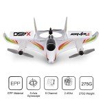 GoolRC WLtoys XK X450 RC Airplane, 2.4G 6CH RC Glider Fixed Wing Aircraft, 3 Flight Models Brushless RC Helicopters Vertical Takeoff Landing RTF for Adult