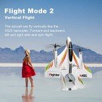 GoolRC WLtoys XK X450 RC Airplane, 2.4G 6CH RC Glider Fixed Wing Aircraft, 3 Flight Models Brushless RC Helicopters Vertical Takeoff Landing RTF for Adult