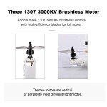 GoolRC WLtoys XK X450 RC Airplane, 2.4G 6CH RC Glider Fixed Wing Aircraft, 3 Flight Models Brushless RC Helicopters Vertical Takeoff Landing RTF for Adult