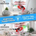 TERRAMUS Remote Control Helicopter for Kids,Altitude Hold RC Helicopters with Gyro & LED Light,2.4GHz Radio Controlled Aircraft Indoor Toy with 3.5 Channel,High&Low Speed,Gift for Boys Adults Beginner