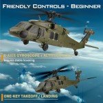 Wauvmoss K170 UH60L RC Helicopter, Remote Controlled Helicopter for Adults Beginners, 2.4G 4CH RC Plane 6-Axis Gyroscope Altitude Hovering Military Aircraft Aileronles (3 Batteries)