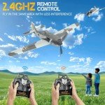 Volantexrc RC Planes for Adults, FW190 Fighter 4-CH RTF RC Airplane, One-Key Aerobatic, Stable and Safe with Xpilot Stabilization System, Suitable for Outdoor Activity