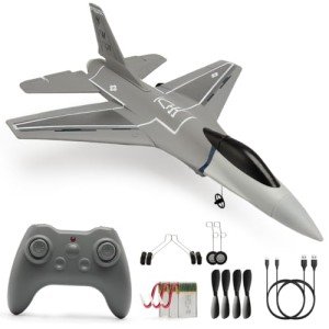 jaming RC Plane 3 Channel Remote Control Airplane for Adults，F16 RC Fighter with 6-Axis Gyro，2.4GHz Radio Controlled Hobby Glider Jet Aircraft for Beginners，Adults & Kids Gift