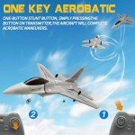 jaming RC Plane 3 Channel Remote Control Airplane for Adults，F16 RC Fighter with 6-Axis Gyro，2.4GHz Radio Controlled Hobby Glider Jet Aircraft for Beginners，Adults & Kids Gift