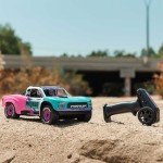 ARRMA RC Truck Mojave GROM 4X4 223S BLX BRUSHLESS Small Scale Desert Truck RTR with DSC, Battery & Charger Included, Teal, ARA2304ST1