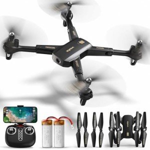 SYMA Drone with Camera 1080P HD FPV Cameras Remote Control Toys RC Quadcopter Helicopter Gifts for Boys Girls Adults Beginners with Altitude Hold, Headless Mode, One Key Start, 3D Flips 2 Batteries