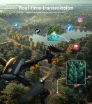 SYMA Drone with Camera 1080P HD FPV Cameras Remote Control Toys RC Quadcopter Helicopter Gifts for Boys Girls Adults Beginners with Altitude Hold, Headless Mode, One Key Start, 3D Flips 2 Batteries
