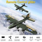 Goolsky FX817 RC Airplane, B-17 Bomber Model 2 Channel RC Plane, 2.4Ghz Remote Control Airplane, Ready to Fly Foam Glider, Fixed Wing Aircraft Flight Toys for Beginners, Kids and Adults