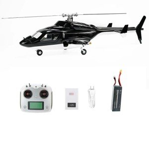 Flywing Airwolf V2 FW450 6CH Scale RC Helicopter RTF H1 Flight Control FLYWING GPS Scale Helicopter Airwolf Aircraft Simulation (RTF Version) One Key Return Brushless Motor 450 Size