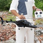 Flywing Airwolf V2 FW450 6CH Scale RC Helicopter RTF H1 Flight Control FLYWING GPS Scale Helicopter Airwolf Aircraft Simulation (RTF Version) One Key Return Brushless Motor 450 Size