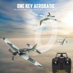VOLANTEXRC RC Plane FW190 Fighter 4CH Remote Control Airplane RTF with Aileron, Gyro, Aerobatics & 3 Modes to Fly, Hobby Radio Controlled Warbird Aircraft for Adults, Beginners, Boys (761-17)
